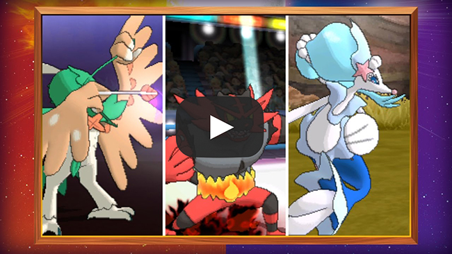 Pokemon Sun and Moon: Alolan region guardian deities and fully evolved  versions of the three starter Pokemon revealed